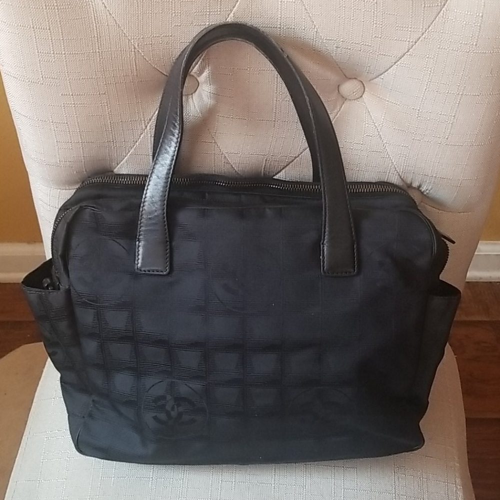 Authentic Chanel travel bag